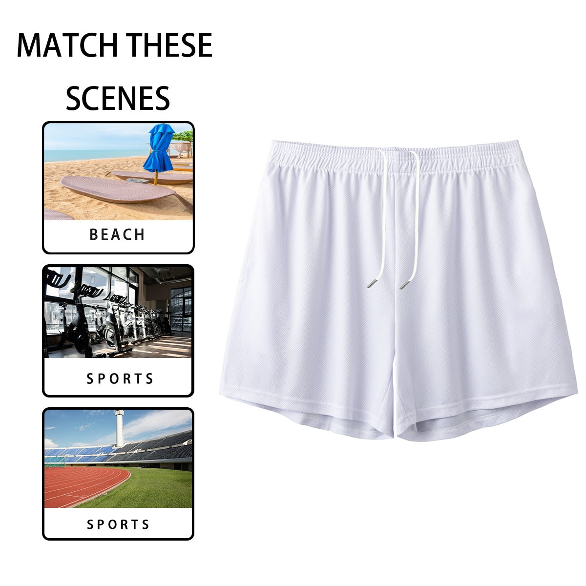 "SAVED BY THE BALL" CLASSIC PICKLEBALL SHORTS