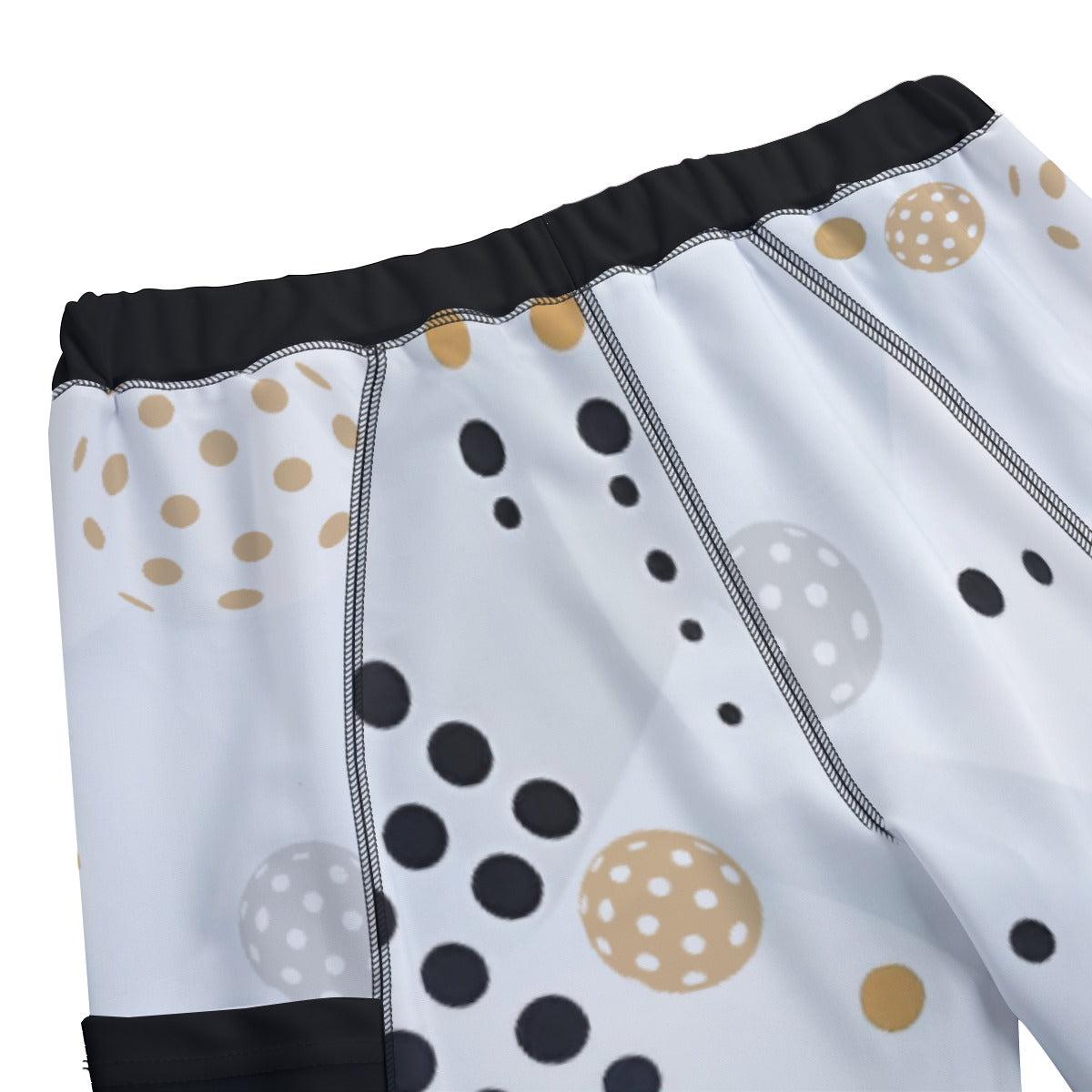 "GOLD RUSH" MENS PRO PERFORMANCE COMPRESSION LEGGINGS