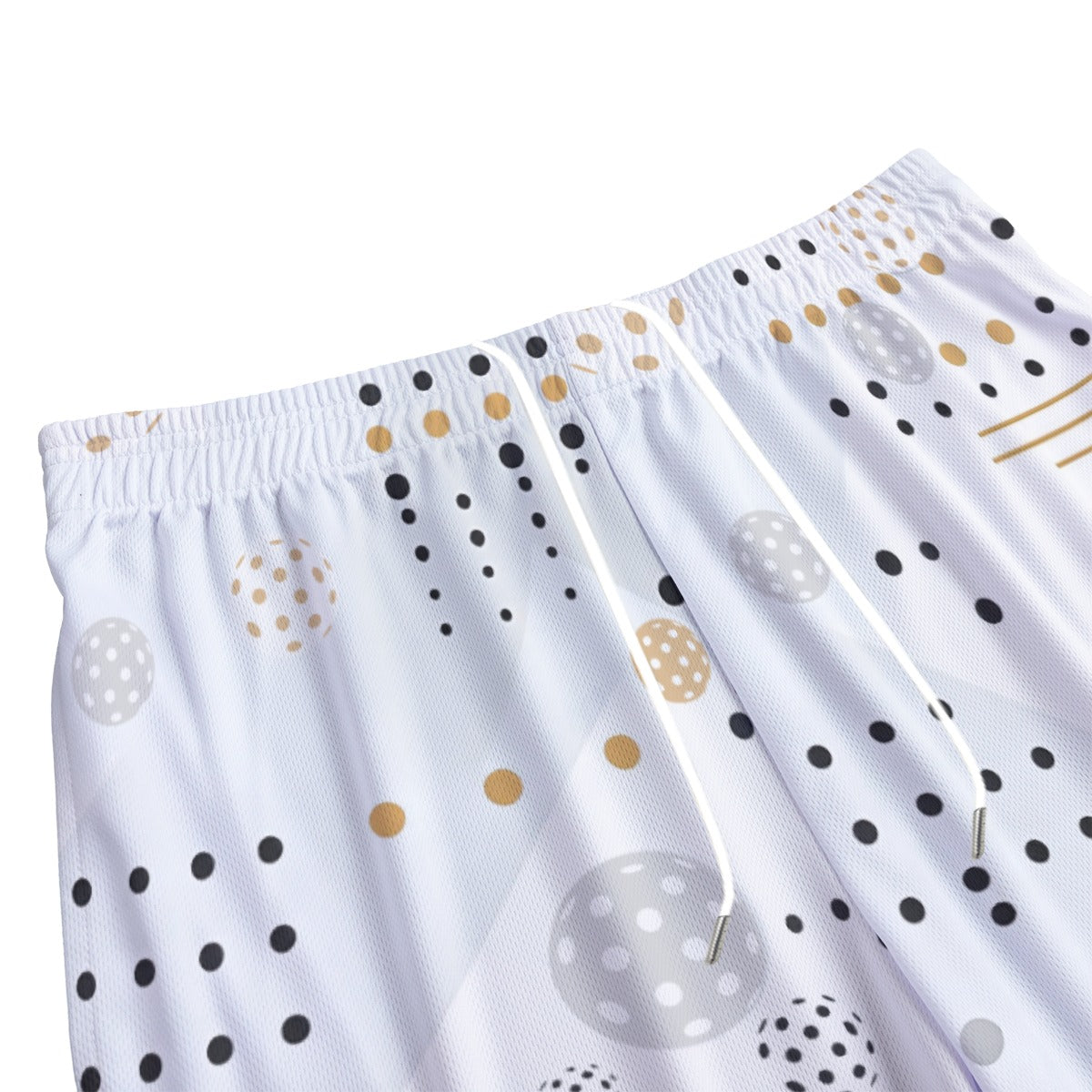 "GOLD RUSH" CLASSIC PICKLEBALL SHORTS