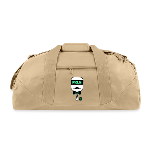 "MR PICKLEBALL" THIRD SHOT DUFFEL - beige