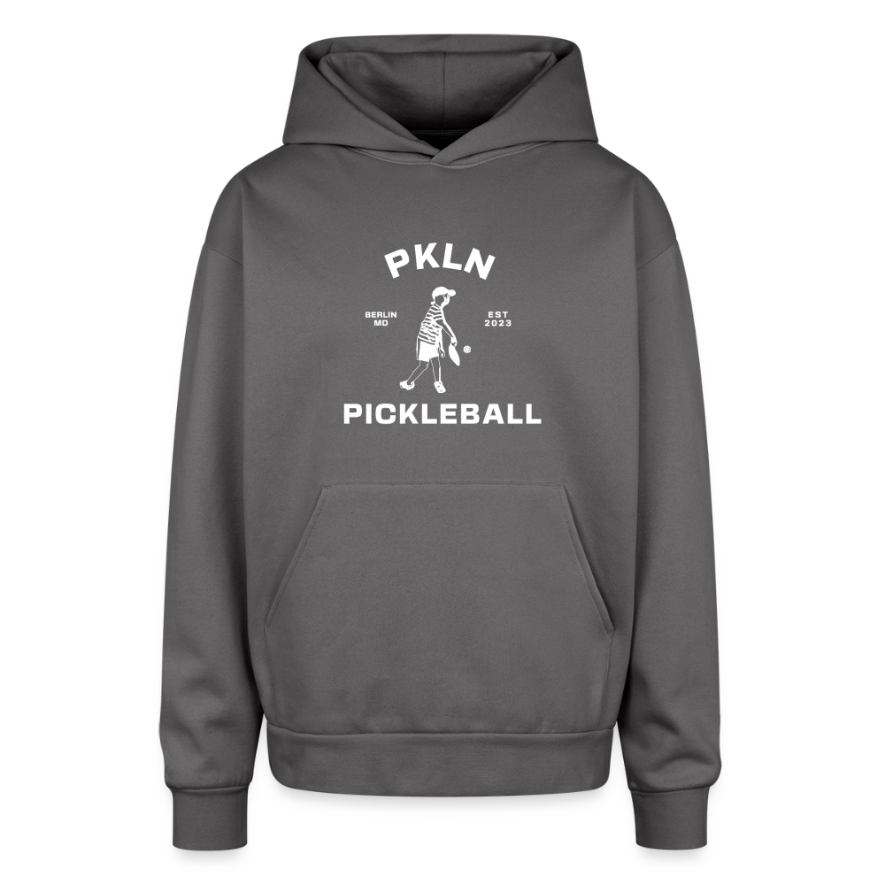 "THE POSTERBOY" PREMIUM SIDELINE HOODIE - graphite gray