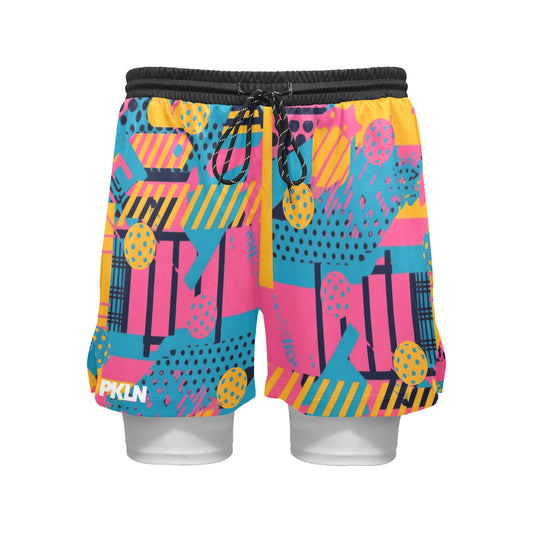 "SAVED BY THE BALL" PRO PERFORMANCE PICKLEBALL SHORTS