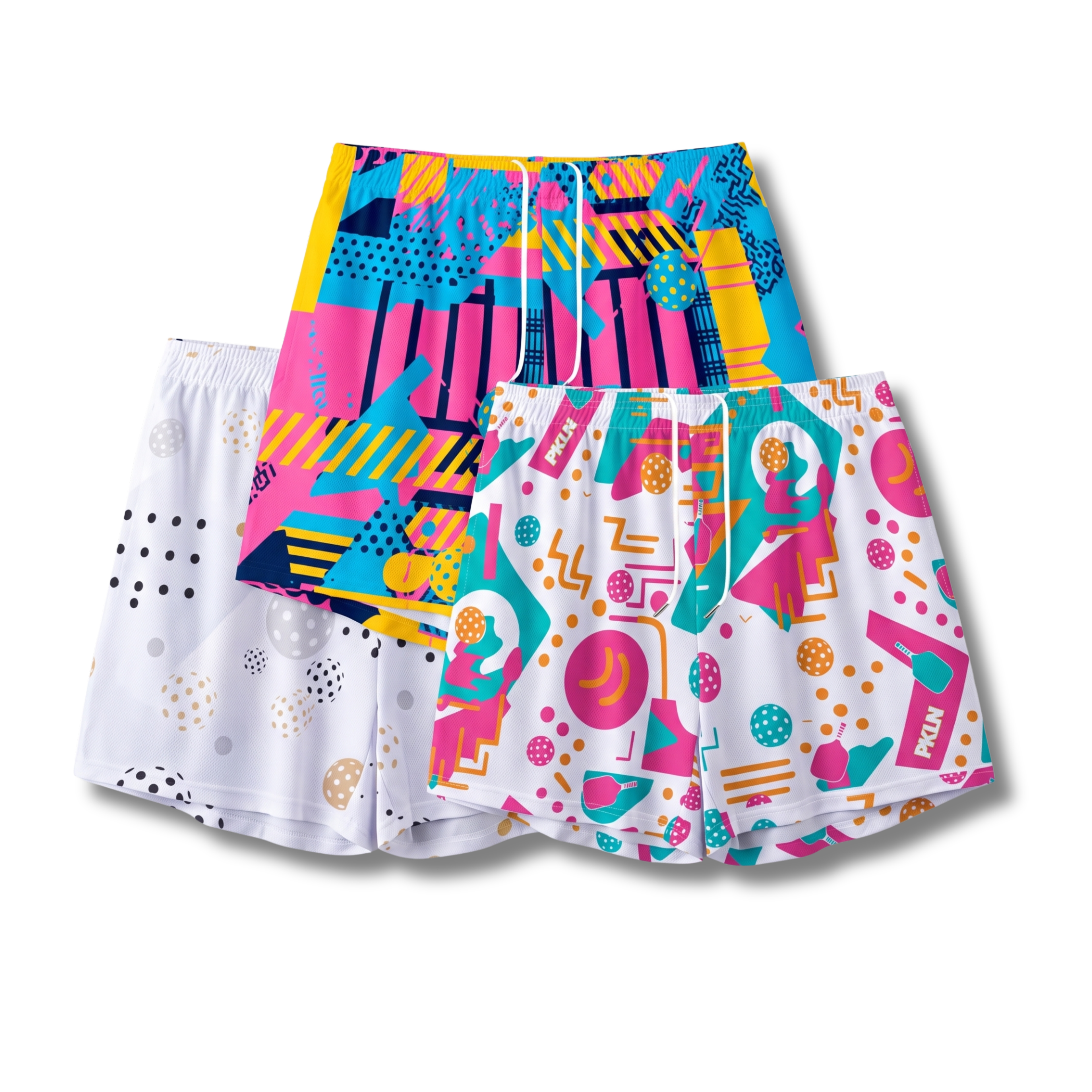 RETRO 90's PICKLEBALL SHORTS