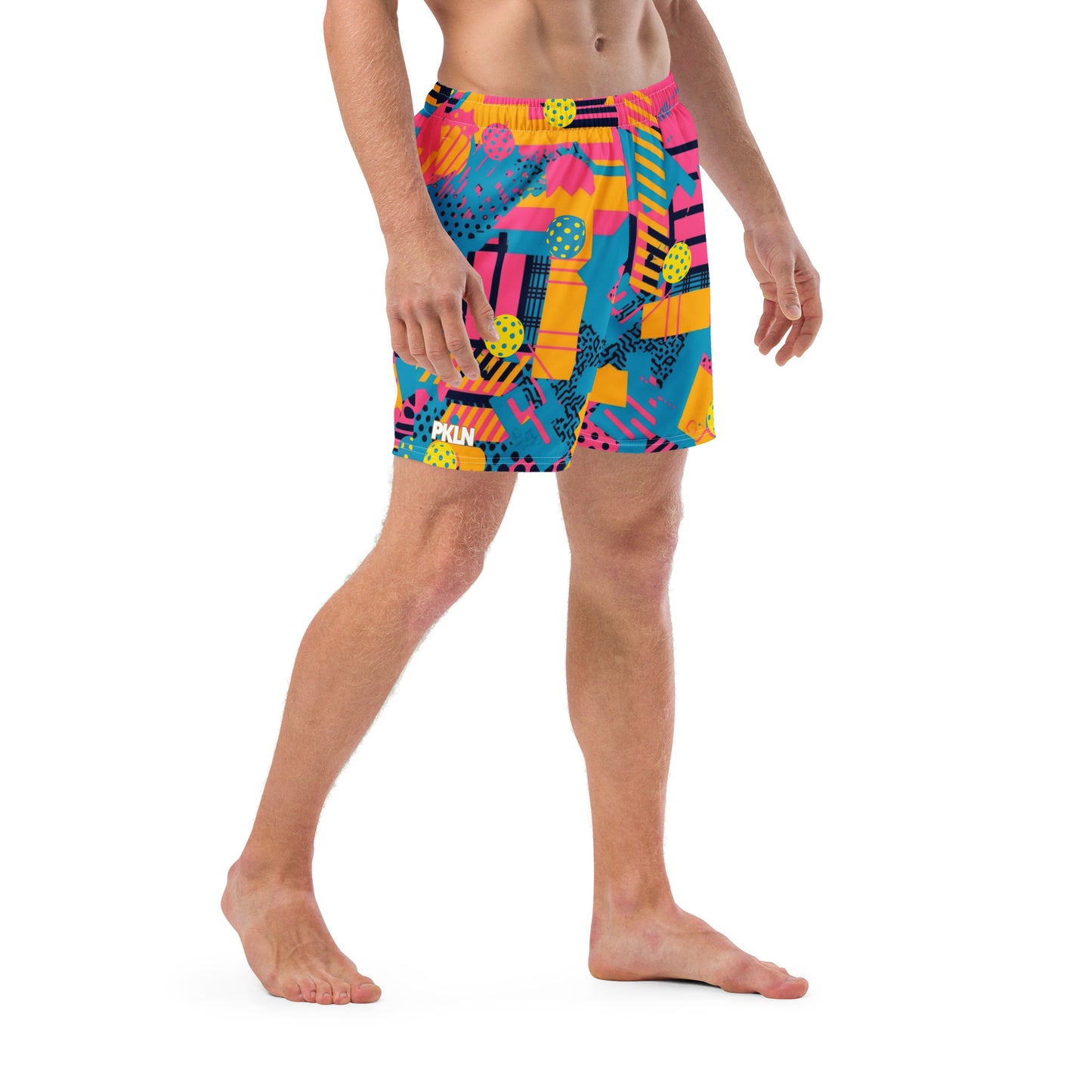 "SAVED BY THE BALL" UPF50+ MENS PICKLEBALL x SWIM SHORTS