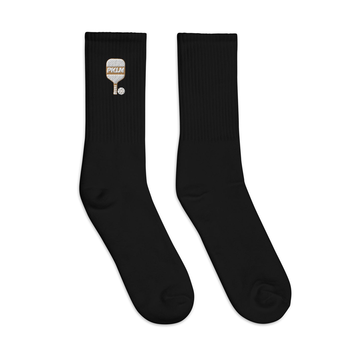 "MR PICKLEBALL" PREMIUM EMBROIDERED PICKLEBALL SOCKS