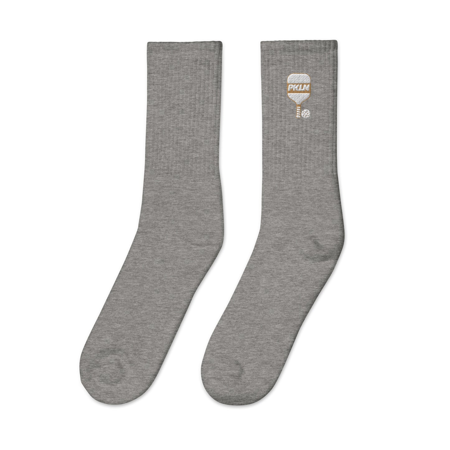 "MR PICKLEBALL" PREMIUM EMBROIDERED PICKLEBALL SOCKS