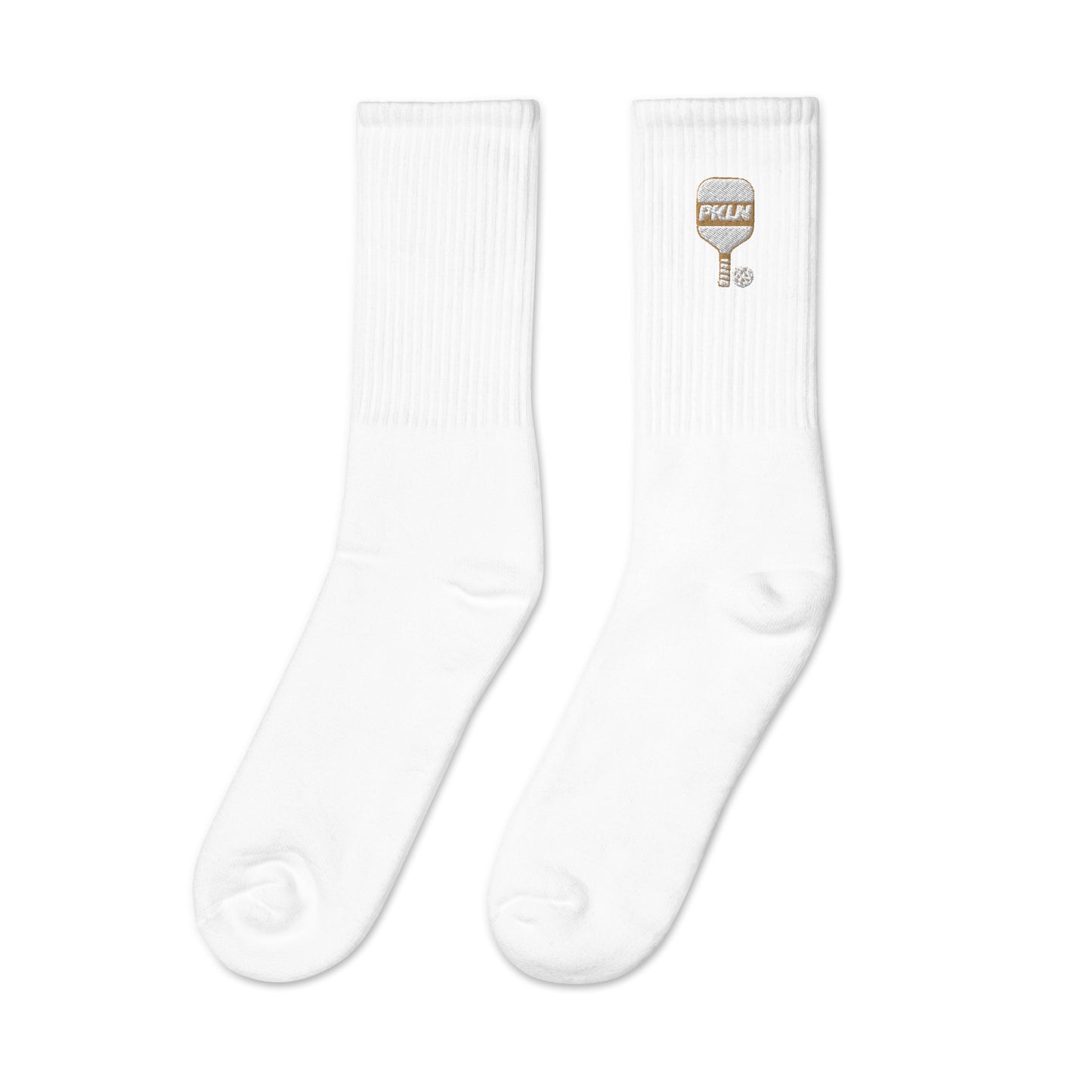 "MR PICKLEBALL" PREMIUM EMBROIDERED PICKLEBALL SOCKS