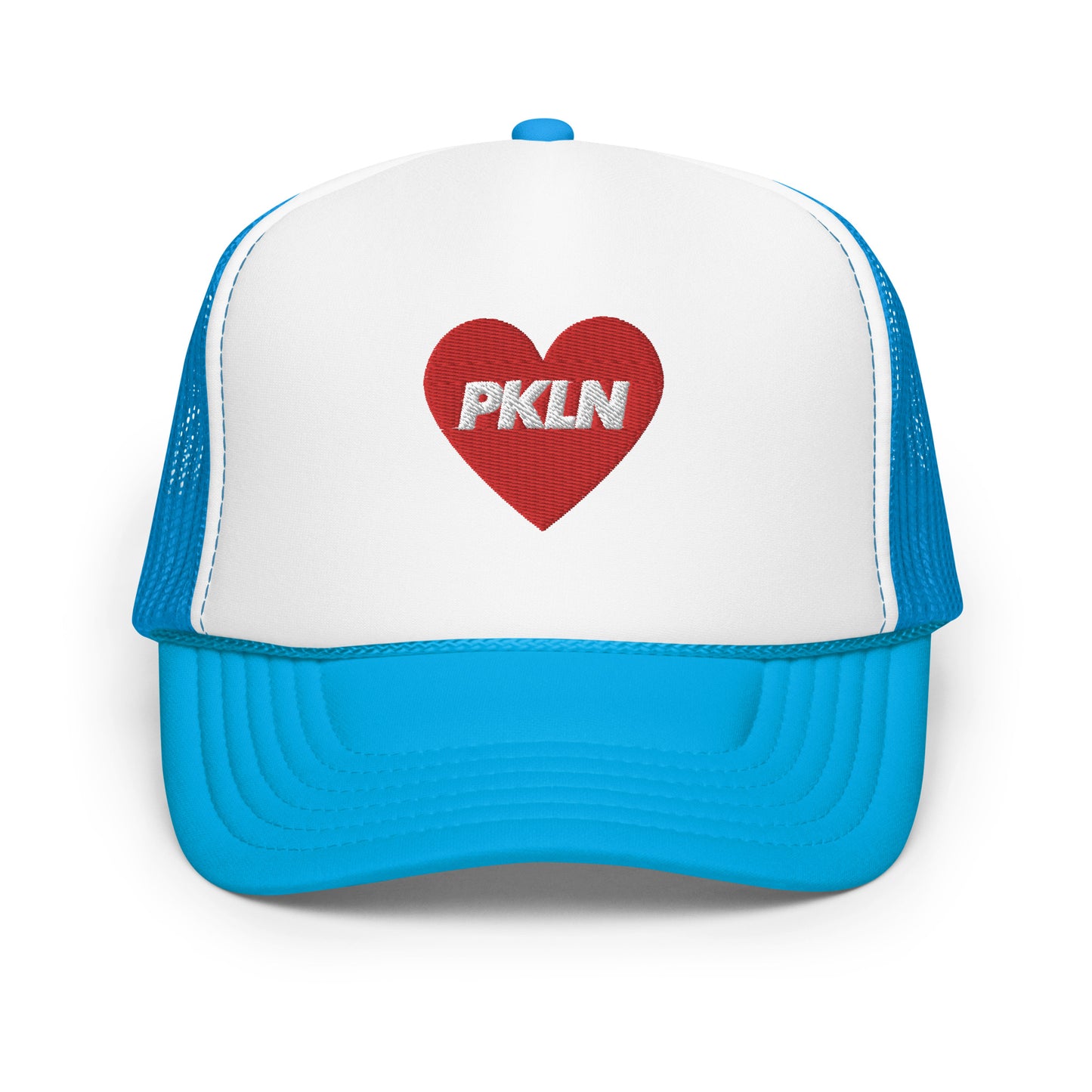 "4 THE LOVE" EMBROIDERED PICKLEBALL TRUCKER HAT