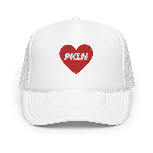 "4 THE LOVE" EMBROIDERED PICKLEBALL TRUCKER HAT