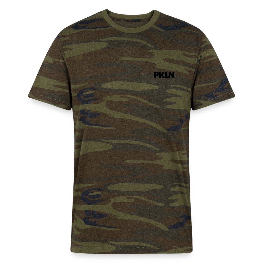 "DINK DYNASTY” ORGANIC CAMO PICKLEBALL TEE