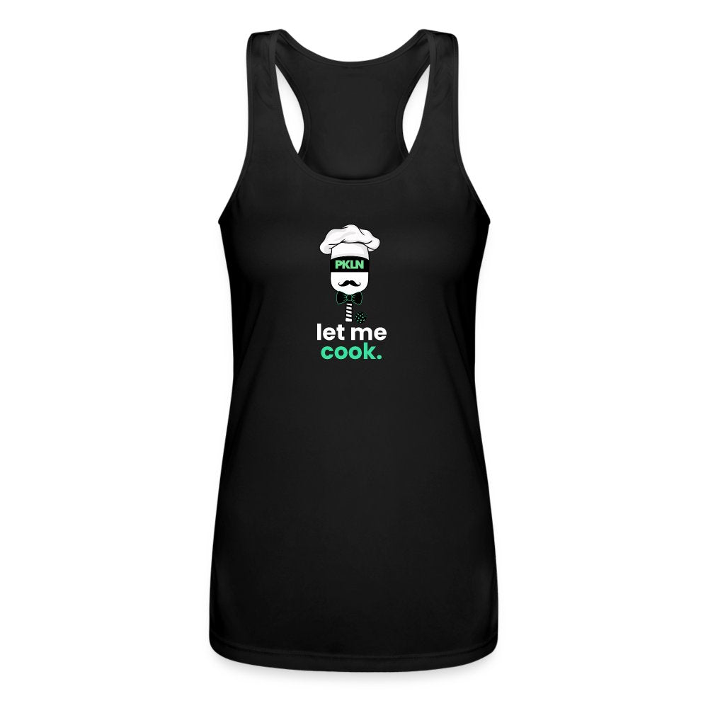 PKLN "LET ME COOK" UPF40+ PERFORMANCE TANK TOP