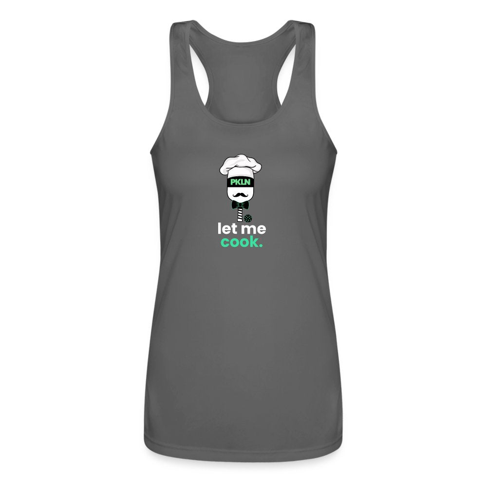 PKLN "LET ME COOK" UPF40+ PERFORMANCE TANK TOP