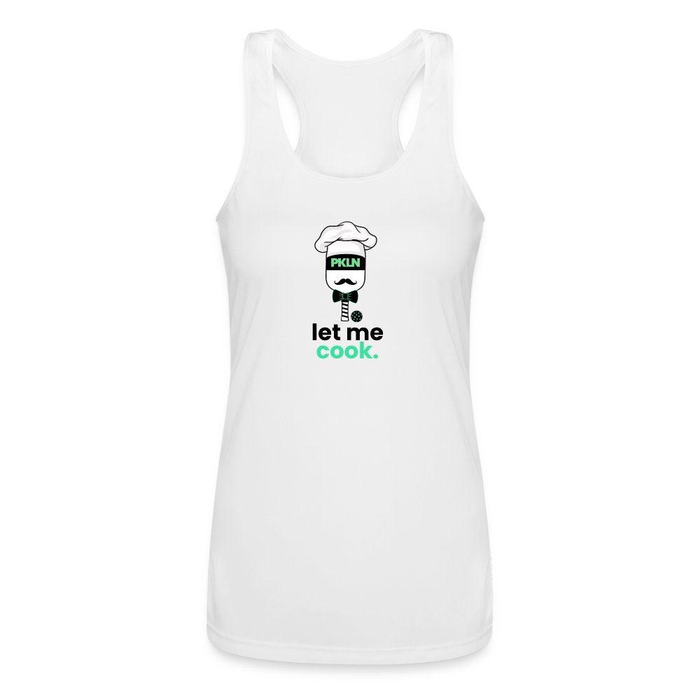 PKLN "LET ME COOK" UPF40+ PERFORMANCE TANK TOP