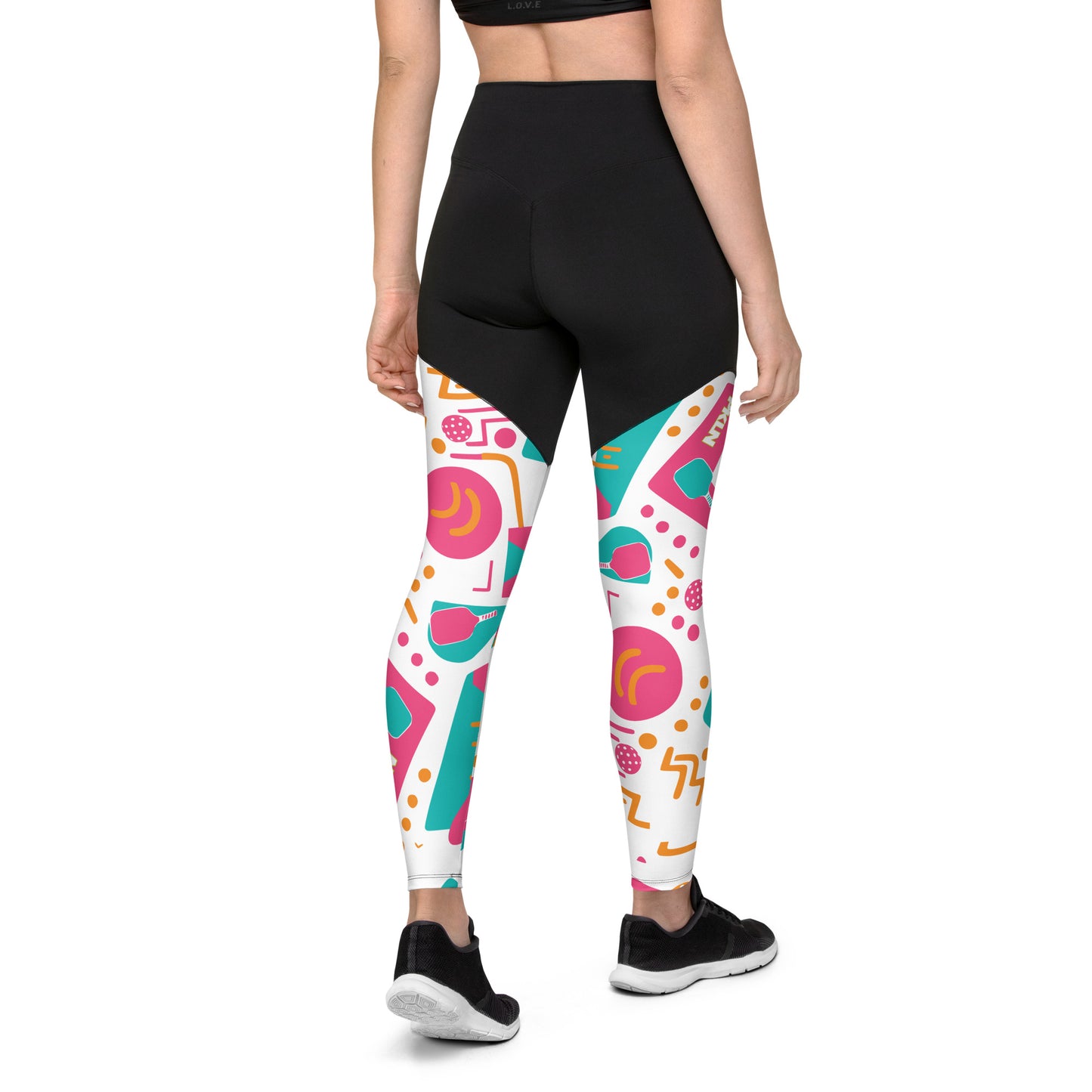 "FRESH PRINCE" ELITE PERFORMANCE PICKLEBALL LEGGINGS