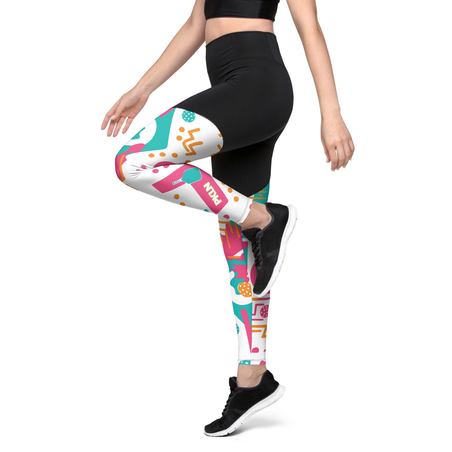 "FRESH PRINCE" ELITE PERFORMANCE PICKLEBALL LEGGINGS