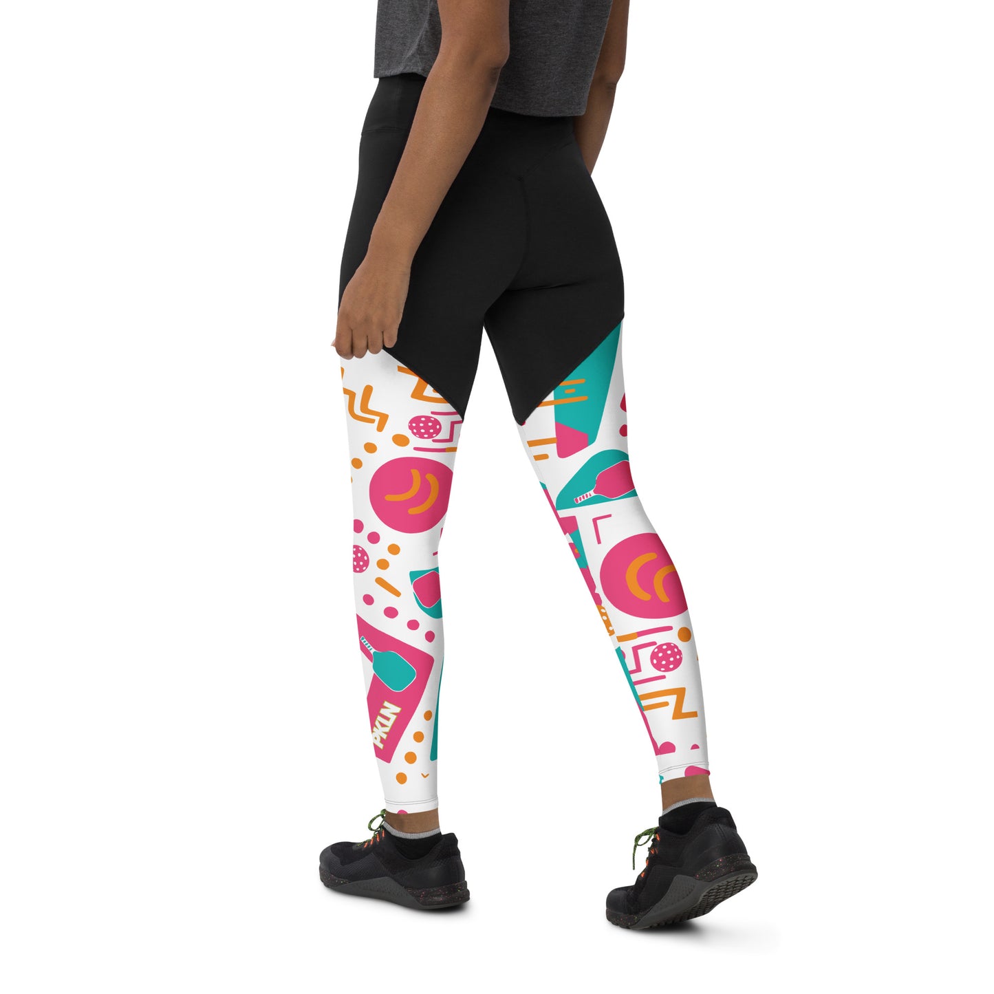 "FRESH PRINCE" ELITE PERFORMANCE PICKLEBALL LEGGINGS