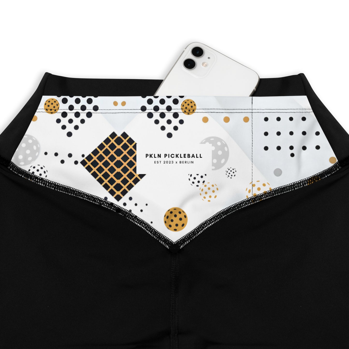 "GOLD RUSH" ELITE PERFORMANCE PICKLEBALL LEGGINGS