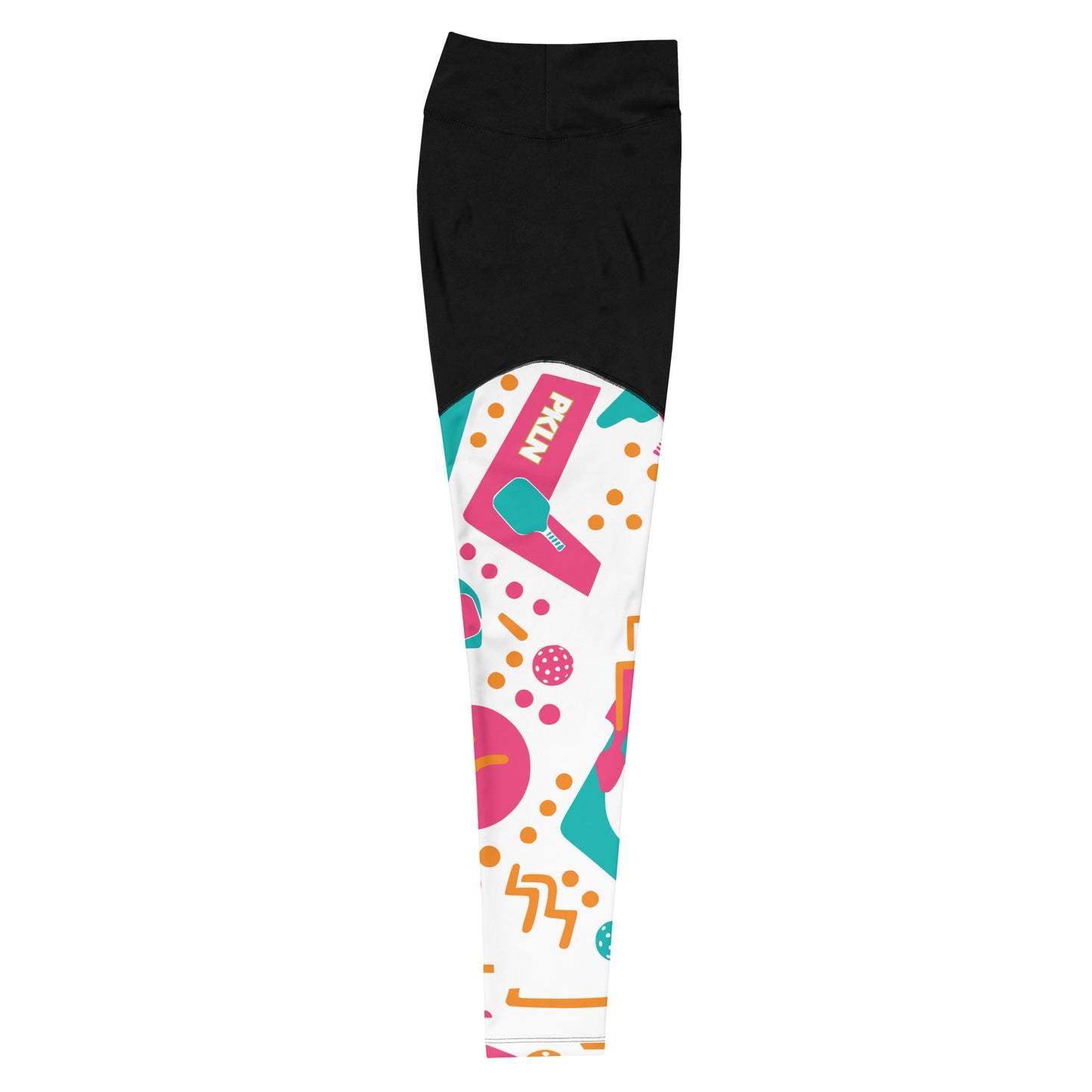 "FRESH PRINCE" ELITE PERFORMANCE PICKLEBALL LEGGINGS