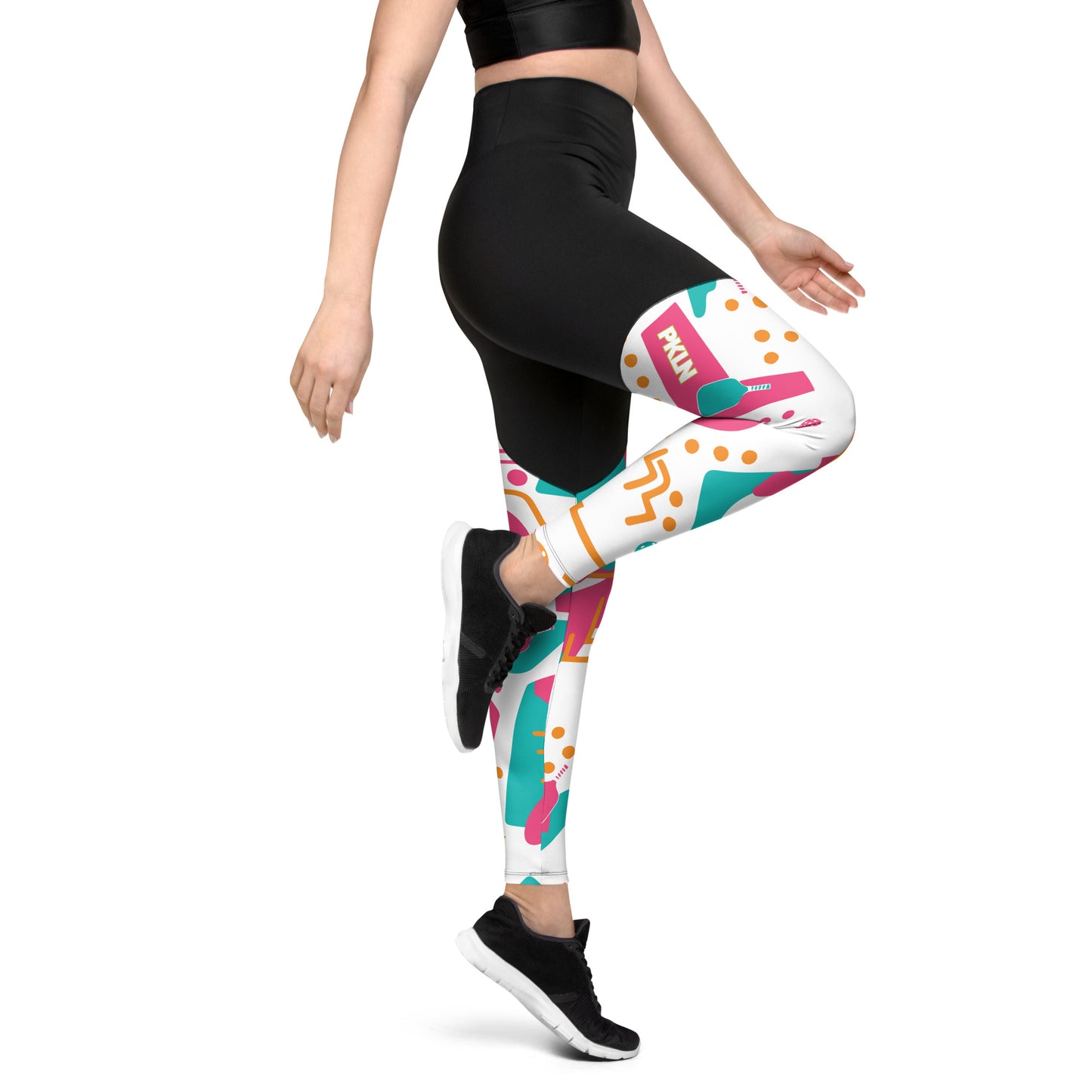 "FRESH PRINCE" ELITE PERFORMANCE PICKLEBALL LEGGINGS