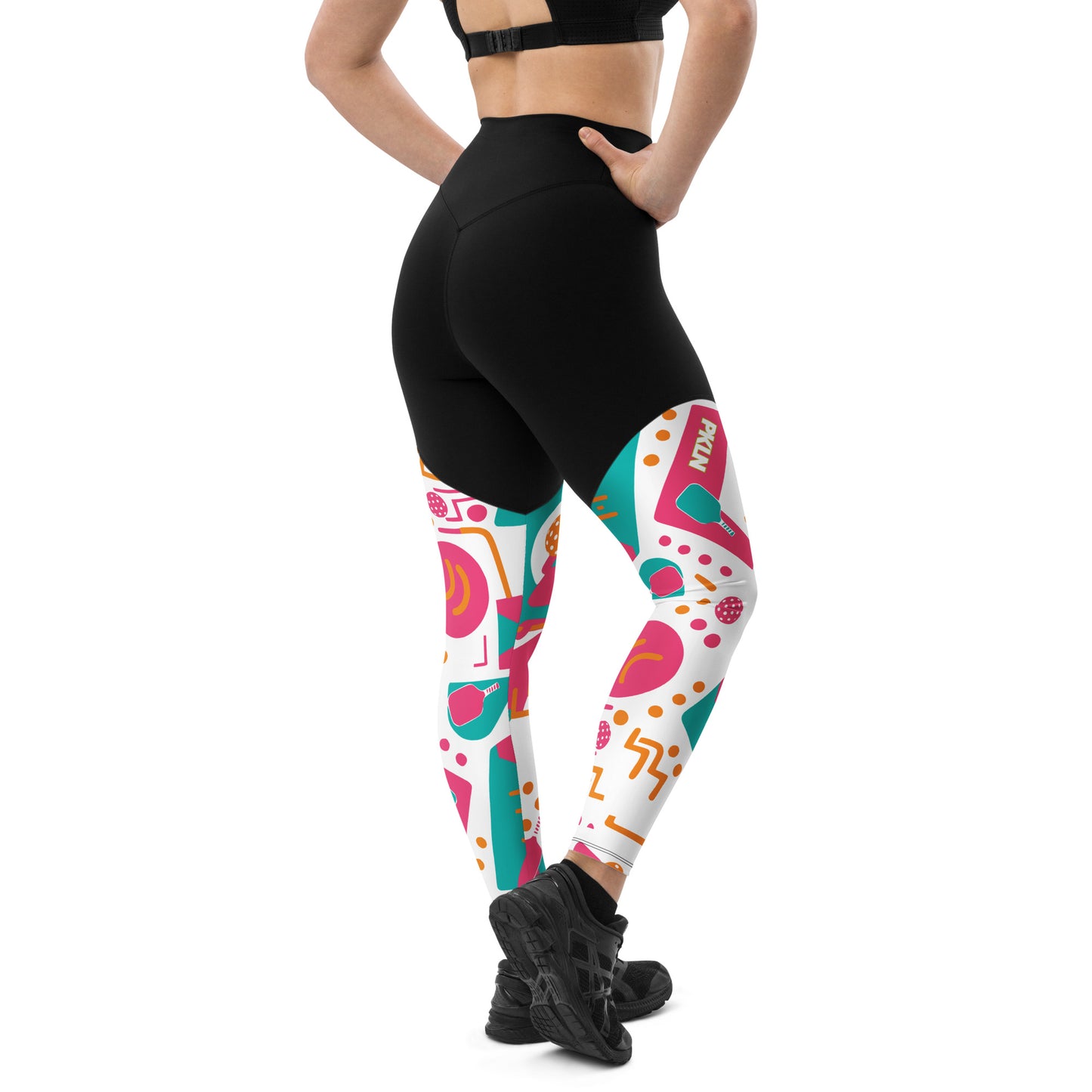 "FRESH PRINCE" ELITE PERFORMANCE PICKLEBALL LEGGINGS