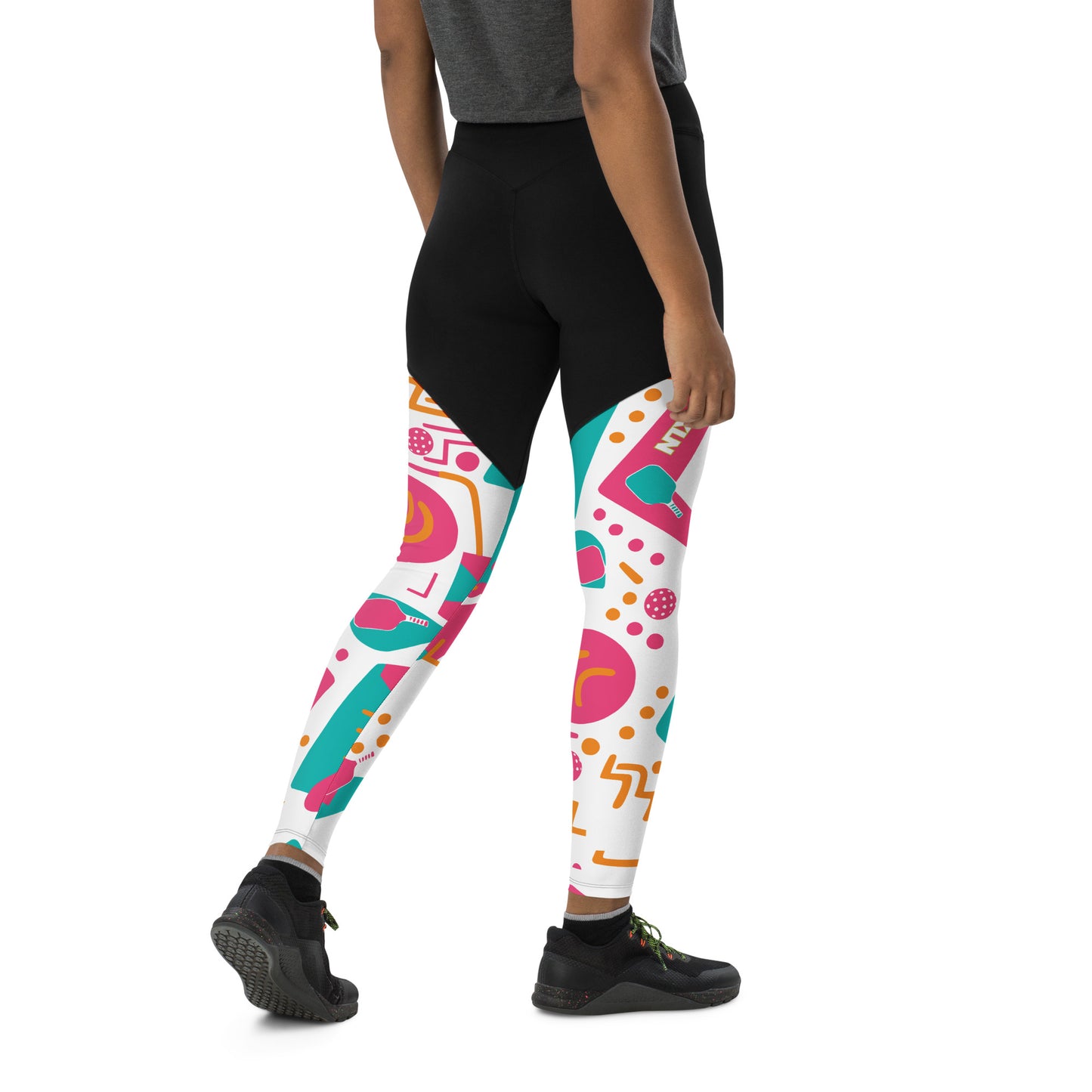 "FRESH PRINCE" ELITE PERFORMANCE PICKLEBALL LEGGINGS