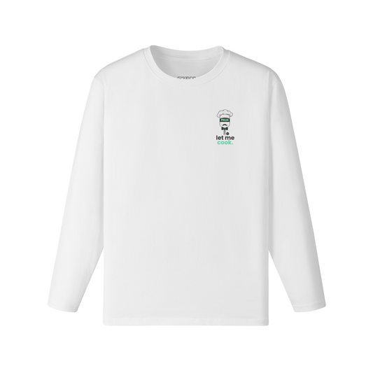 "LET ME COOK" PREMIUM LONG SLEEVE TEE