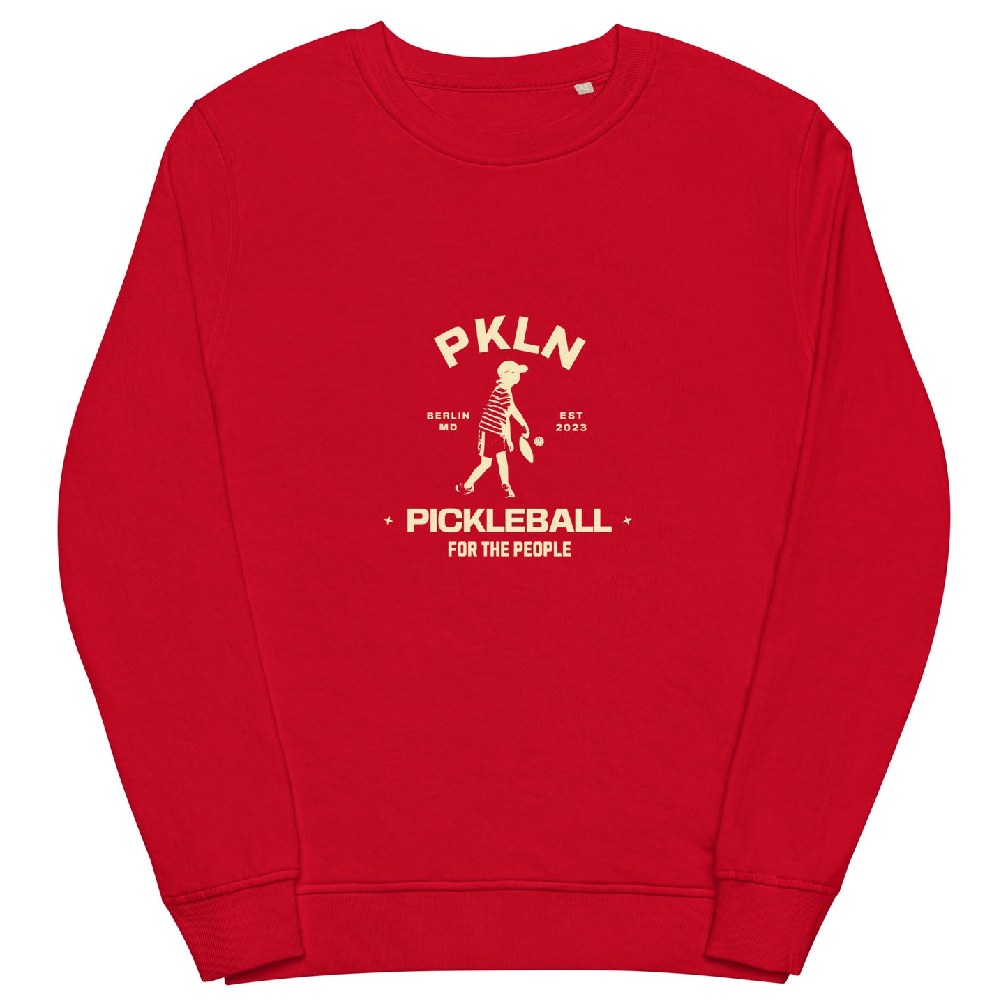 PKLN "The Posterboy" Unisex Organic Pickleball Sweatshirt