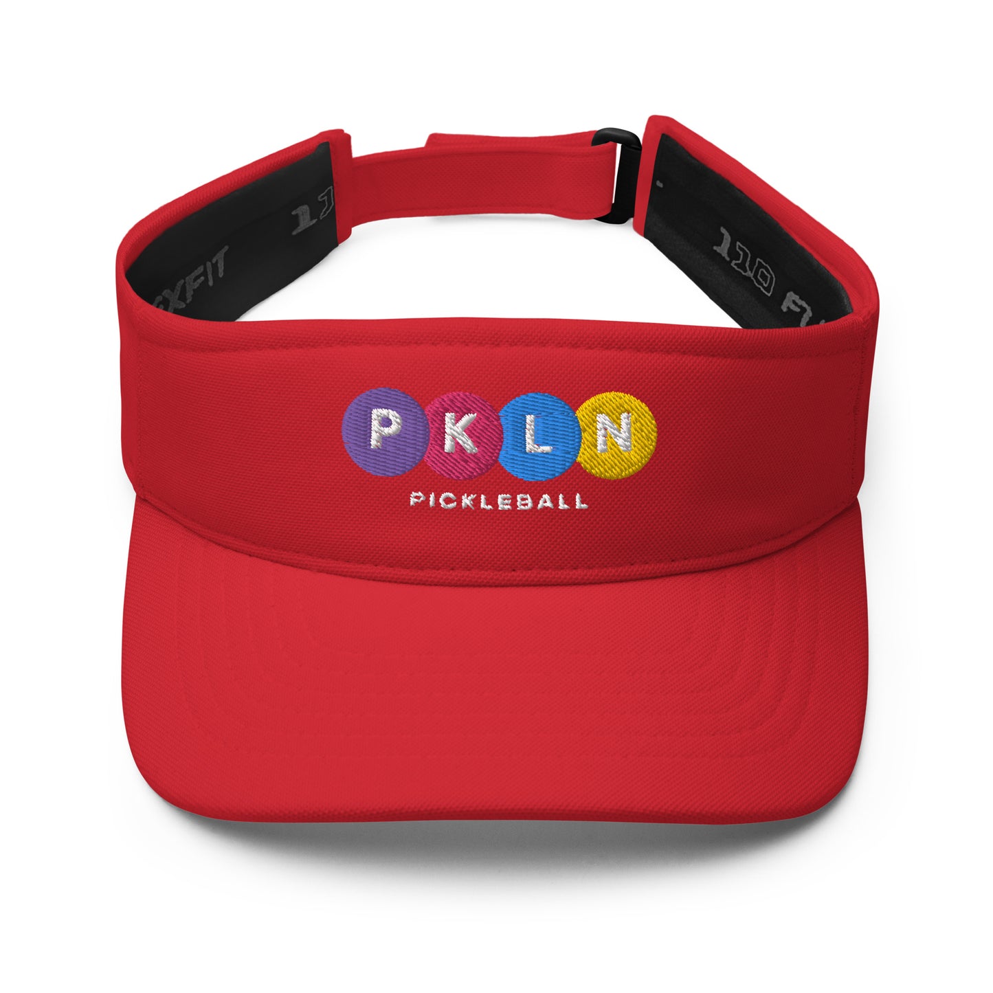 "POWERBALL" EMBROIDERED PRO-PERFORMANCE PICKLEBALL VISOR